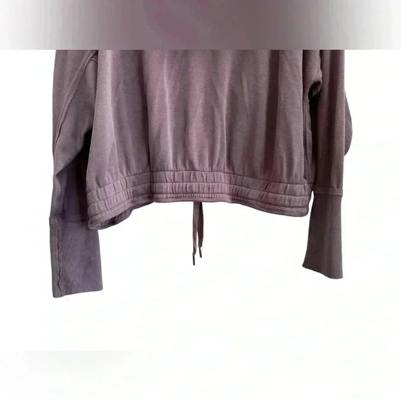 Free People Movement Trekking Out Full Zip Hoodie Sweatshirt, Mauve Pink - M - Picture 12 of 16